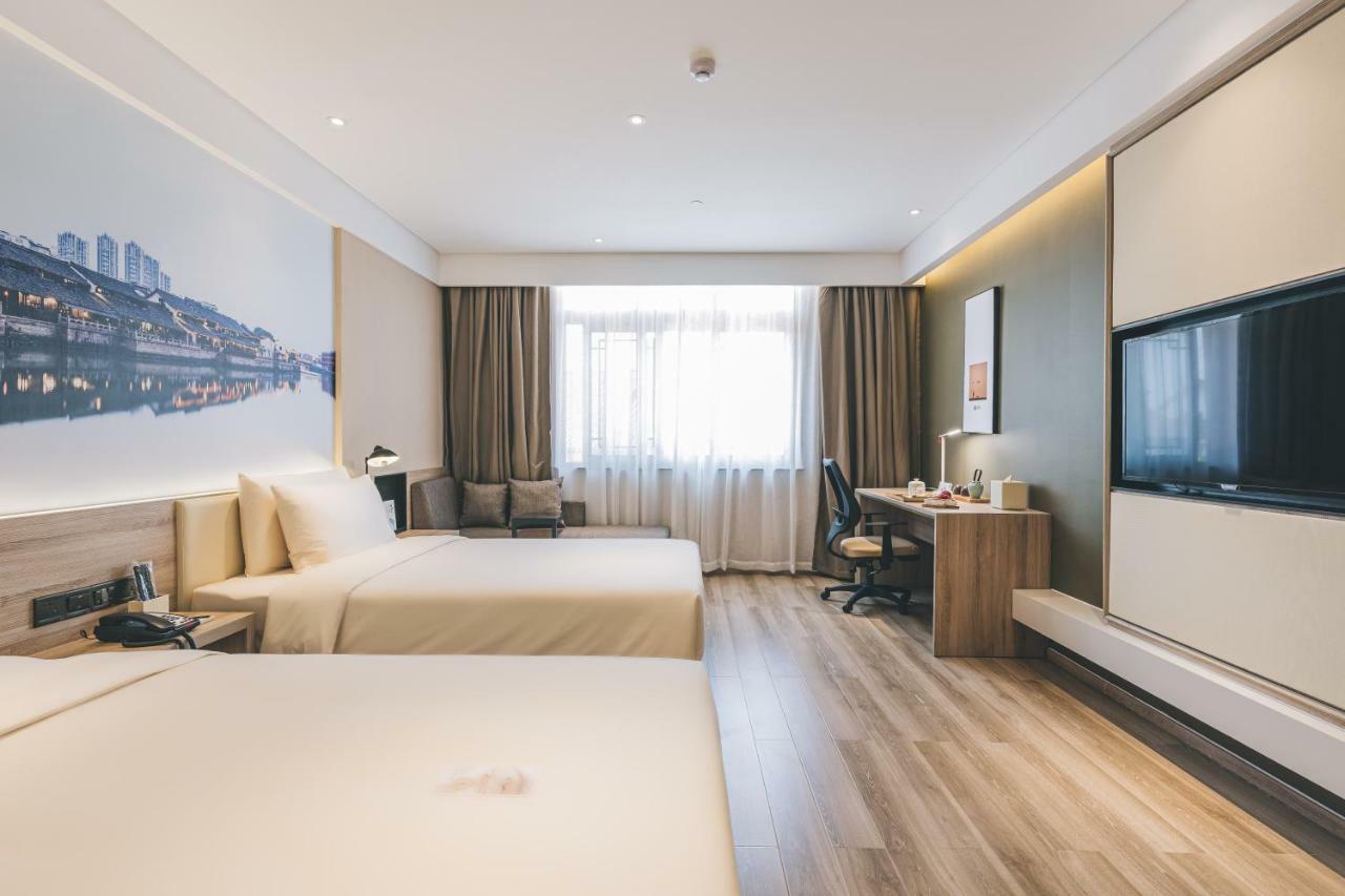 Atour Hotel Haining Leather City South Gate Esterno foto