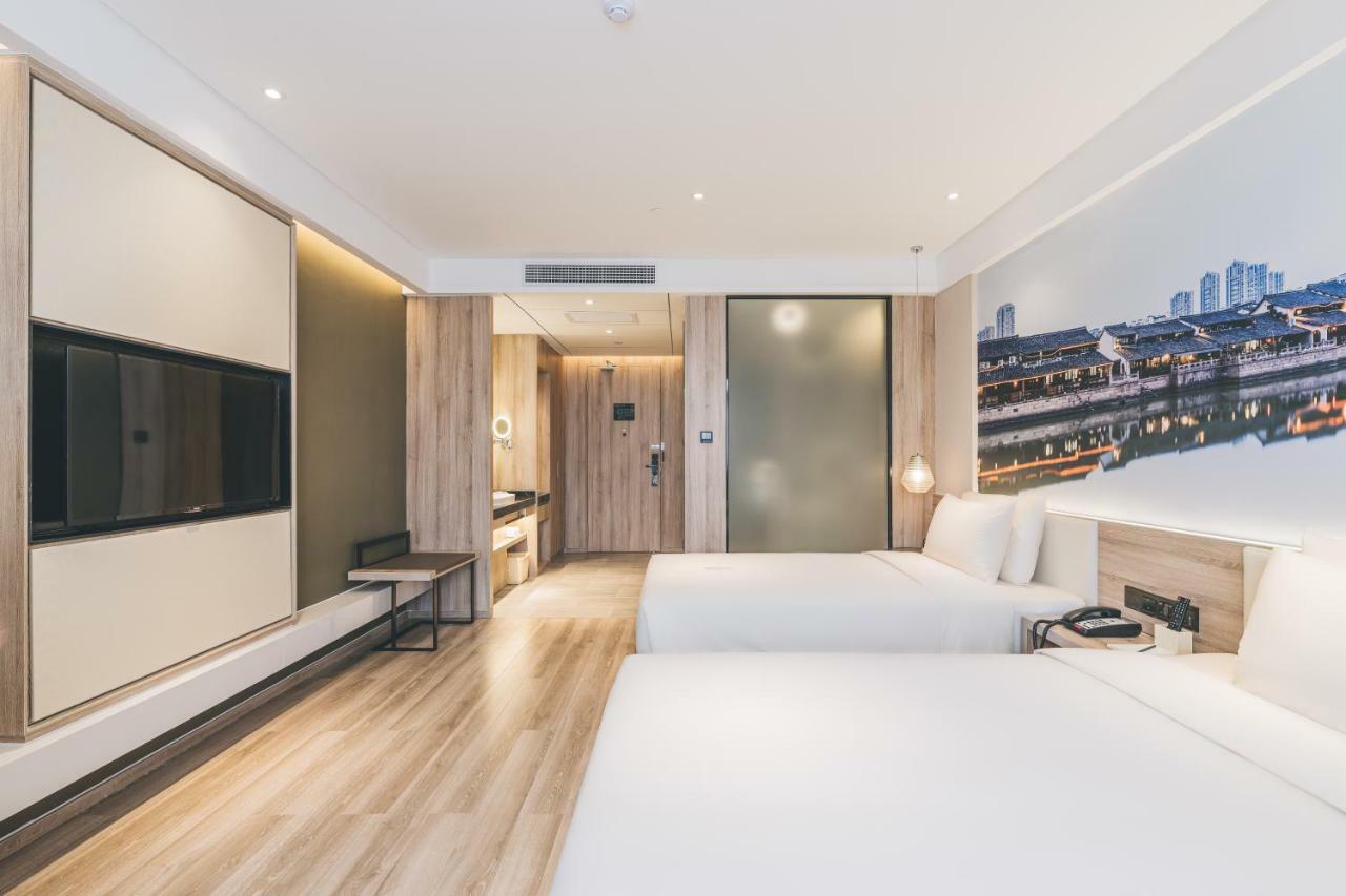 Atour Hotel Haining Leather City South Gate Esterno foto